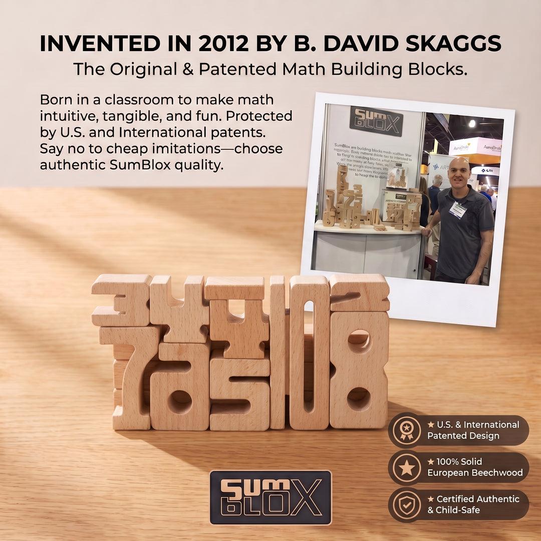 SumBlox Mini - Starter Set (38 Blocks & 36 Activity Cards)