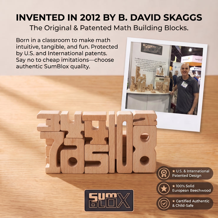 SumBlox Original - Basic Set (76 Blocks & 80 Activity Cards)