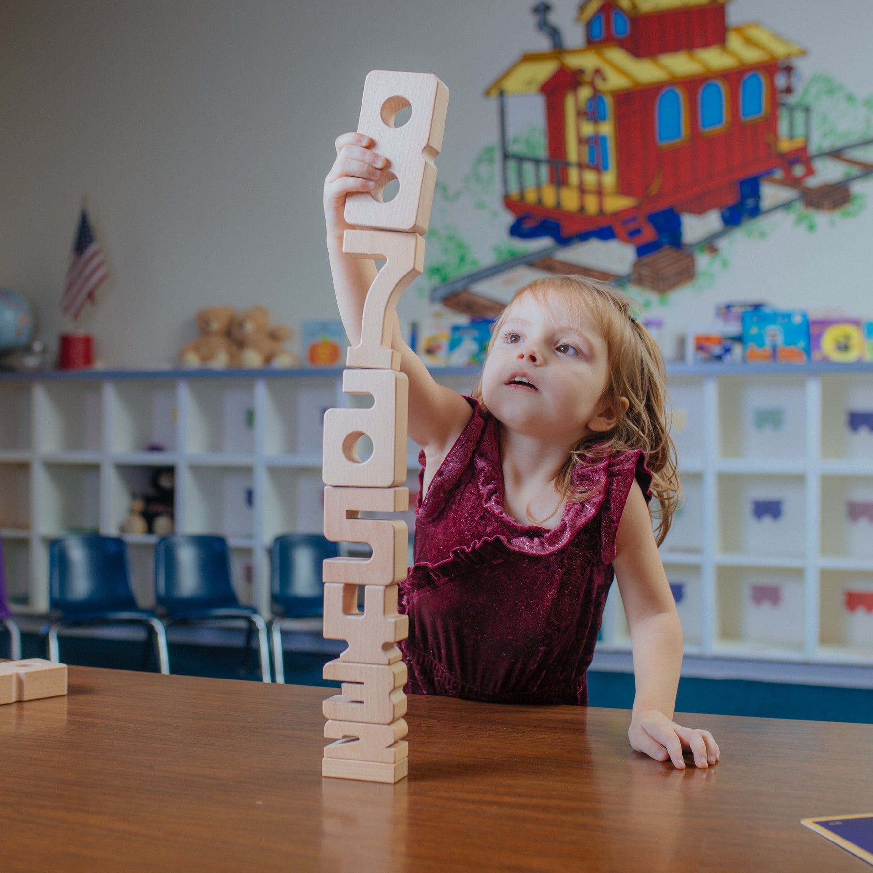 SumBlox Math Building Blocks - Educational Number Blocks For Kids Learning Mathematics