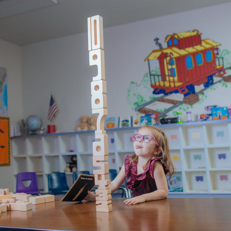 SumBlox Math Building Blocks - Educational Number Blocks For Kids Learning Mathematics